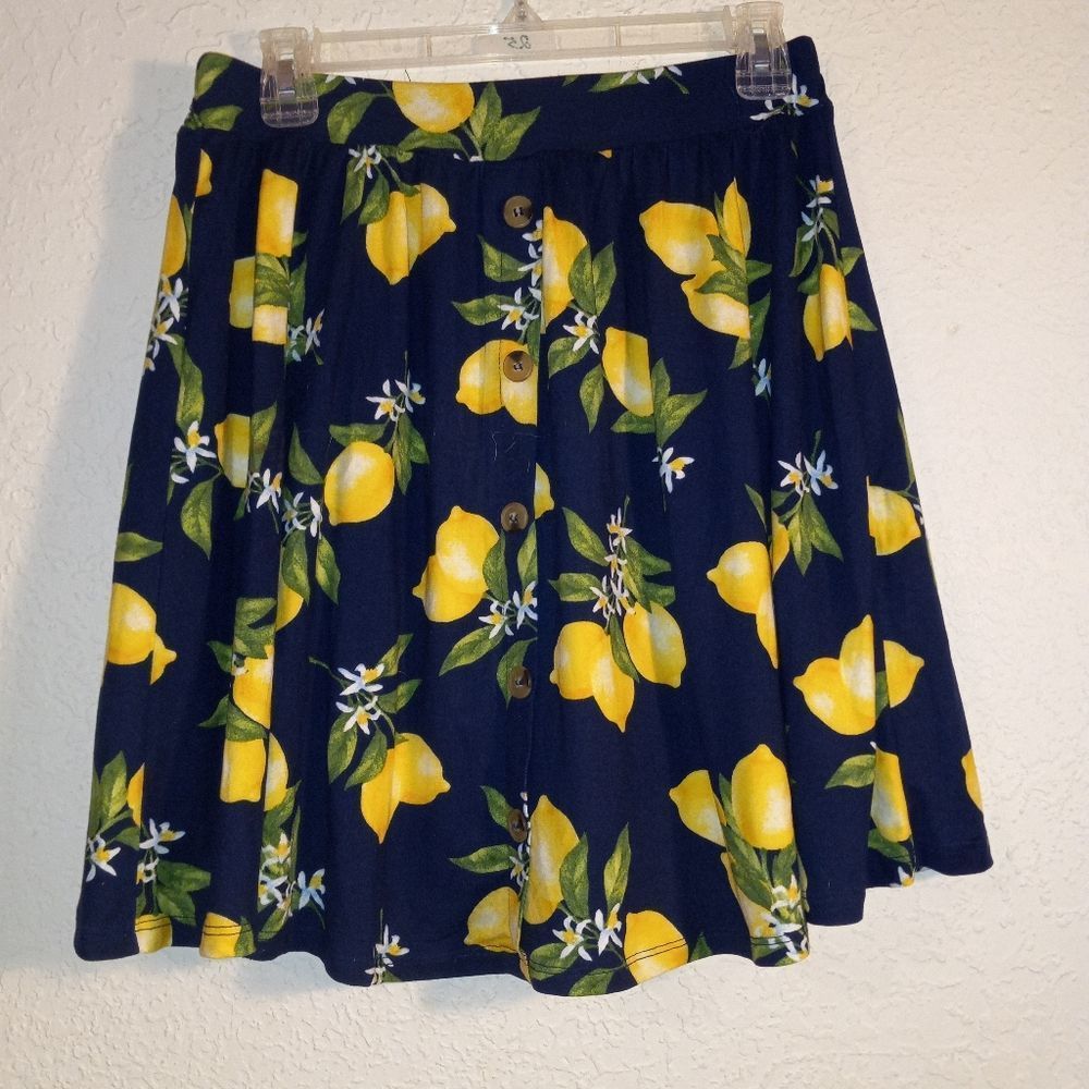 French Grey Skirt - Picture 1 of 4